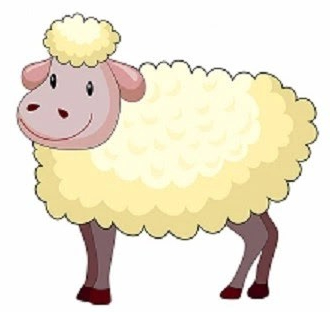 mosolygos barany rajzolt illusztracio