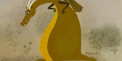 illusztracio sargaszold sarkanyrol